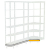 Plinth Corner Shelf Straight Front